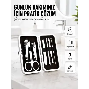 Taşınabilir Çantalı Çok Fonksiyonlu Bakım Seti