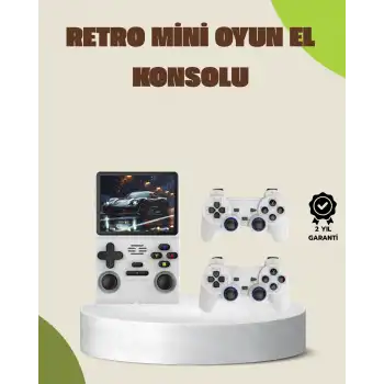 Taşınabilir El Konsolu Kablosuz Gamepadli