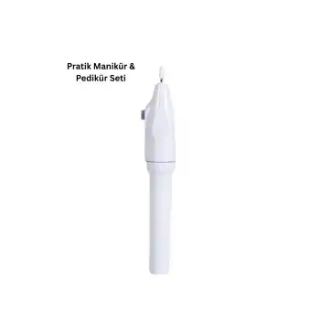 Taşınabilir Profesyonel Manikür Pedikür Seti