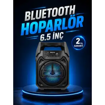 Taşınabilir Şarjlı Hoparlör – Bluetooth, TWS ve Uzun Pil Ömrü