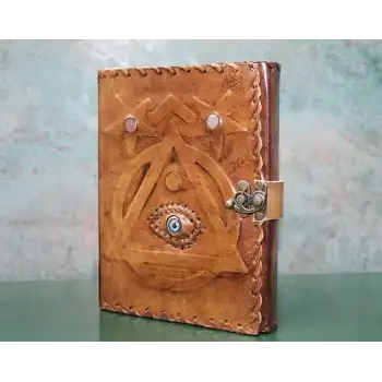 Taşlı Deri Defter Ksk3152