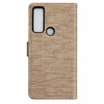 Tcl 20 Se Trend S Plus Kapaklı Kılıf - Kahverengi