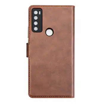 Tcl 20 Se Trend S Plus Kapaklı Kılıf - Taba