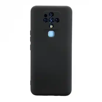 Tecno Camon 16 Kılıf Nano İçi Kadife Silikon - Siyah