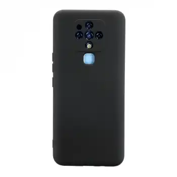 Tecno Camon 16 Kılıf Nano İçi Kadife Silikon - Siyah
