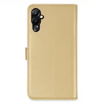 Tecno Pova 4 Kılıf Trend S Plus Kapaklı Kılıf - Gold