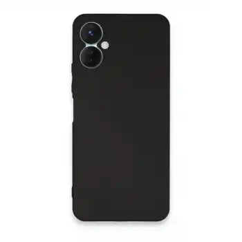 Tecno Spark 9 Pro Kılıf First Silikon - Siyah