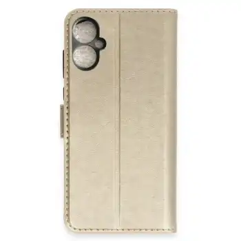 Tecno Spark 9 Pro Trend S Plus Kapaklı Kılıf - Gold