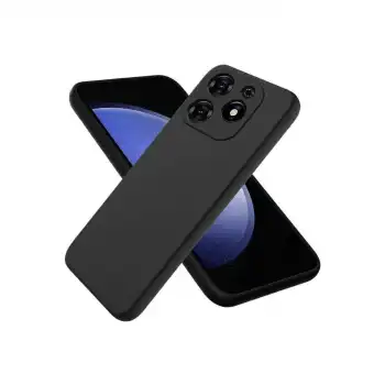 Tecno Spark Go 2024 Kılıf First Silikon - Siyah