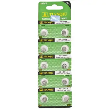 TıanQıu Ag1 Lr621/364 Alkalin 10lu Düğme Pil