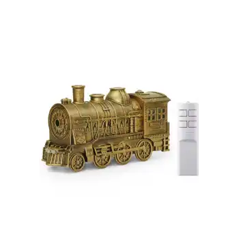 Tren Şeklinde Buharlı Oda Hava Nemlendirici Işık Buhar Makinesi Kumandalı