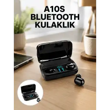 TWS A10s Bluetooth 5.0 Kulaklık – Yüksek Ses Kalitesi, Ergonomik, Uzun Pil Ömürlü Yeni Nesil