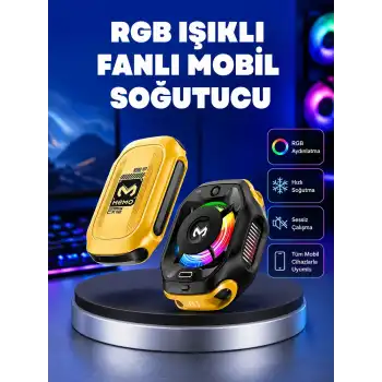 Type-C Girişli AI Modlu Yüksek Performanslı Telefon Soğutucu Yeni Nesil