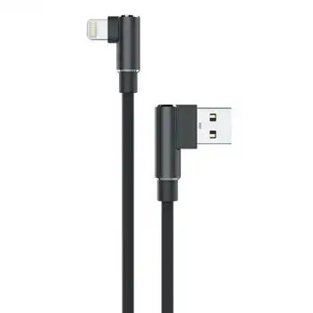 Usb To Lightning 3m 2.4a Kablo - Siyah