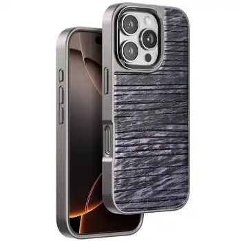 Venco Apple İphone 16 Pro Max Wave Kapak - Derin Mor