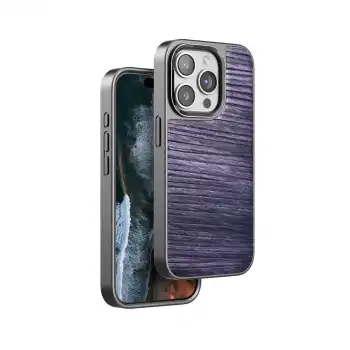 Venco İphone 14 Pro Wave Kapak - Derin Mor