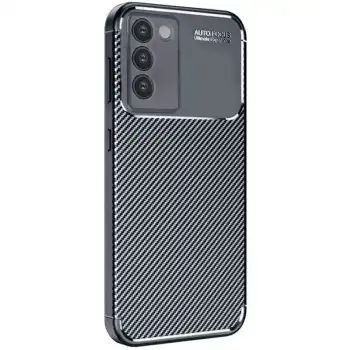 Vivo V30 Lite 4g Kılıf Auto Focus Karbon Kapak - Siyah