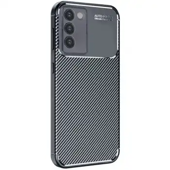 Vivo V30 Lite 4g Kılıf Auto Focus Karbon Kapak - Siyah