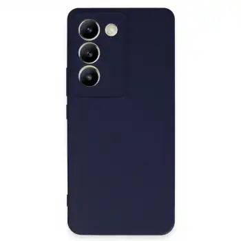 Vivo V30 Lite 4g Kılıf First Silikon - Lacivert