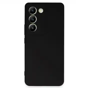 Vivo V30 Lite 4g Kılıf First Silikon - Siyah