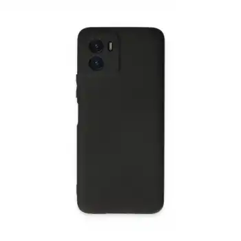 Vivo Y15s Kılıf First Silikon - Siyah