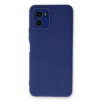 Vivo Y15s Kılıf Lansman Glass Kapak - Sky Blue