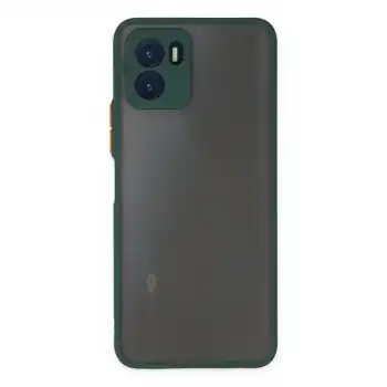 Vivo Y15s Kılıf Montreal Silikon Kapak - Yeşil