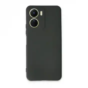 Vivo Y16 Kılıf First Silikon - Koyu Yeşil