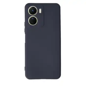 Vivo Y16 Kılıf First Silikon - Lacivert
