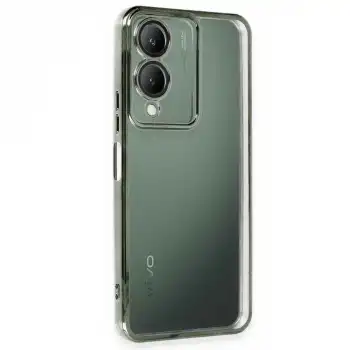 Vivo Y17s Kılıf Razer Lensli Silikon - Yeşil