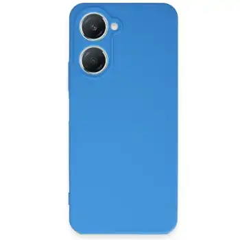 Vivo Y18 Kılıf First Silikon - Mavi