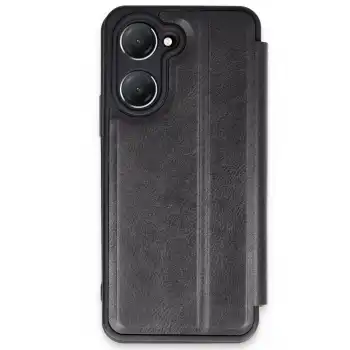 Vivo Y18 Kılıf Flip Cover - Siyah