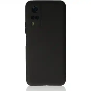 Vivo Y53s Kılıf First Silikon - Siyah