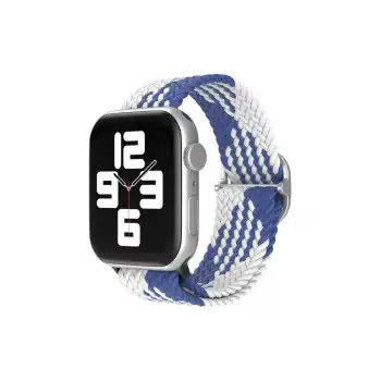 Watch 20mm  Kordon (saat Değildir) - Mavi-beyaz