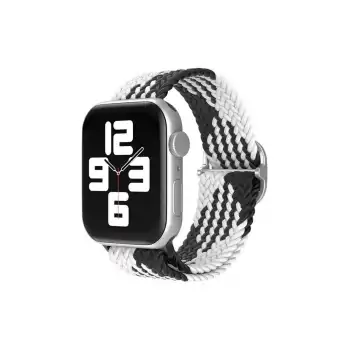 Watch 22mm  Kordon (saat Değildir) - Siyah-beyaz