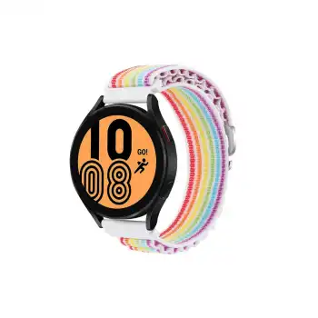 Watch 22mm Kr410 Kumaş Kordon (saat Değildir) - Gökkuşağı