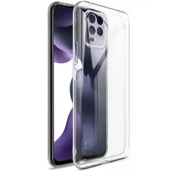 Xiaomi Mi 10 Lite Kılıf Lüx Şeffaf Silikon - Şeffaf