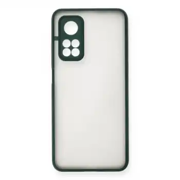 Xiaomi Mi 10t Kılıf Montreal Silikon Kapak - Yeşil