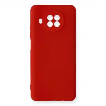 Xiaomi Mi 10t Lite Kılıf Nano İçi Kadife Silikon - Kırmızı