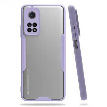 Xiaomi Mi 10t Pro Kılıf Platin Silikon - Lila