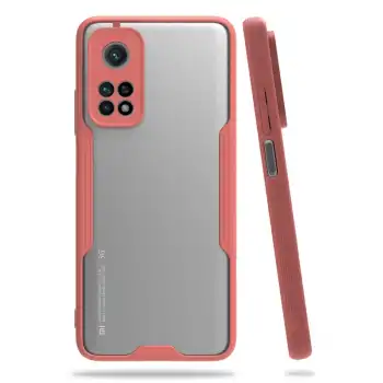 Xiaomi Mi 10t Pro Kılıf Platin Silikon - Pembe