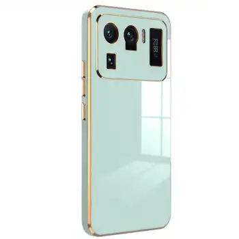 Xiaomi Mi 11 Ultra Kılıf Volet Silikon - Açık Yeşil