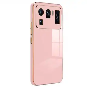 Xiaomi Mi 11 Ultra Kılıf Volet Silikon - Pembe