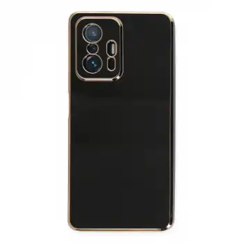 Xiaomi Mi 11t Pro Kılıf Volet Silikon - Siyah