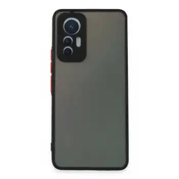 Xiaomi Mi 12 Lite Kılıf Montreal Silikon Kapak - Siyah