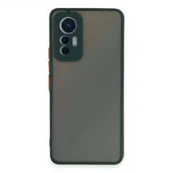 Xiaomi Mi 12 Lite Kılıf Montreal Silikon Kapak - Yeşil
