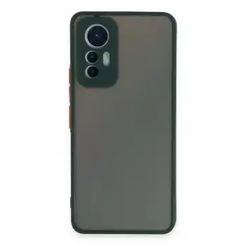 Xiaomi Mi 12 Lite Kılıf Montreal Silikon Kapak - Yeşil