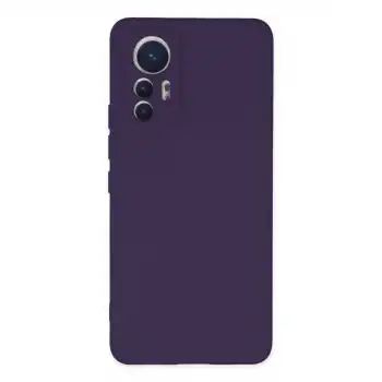 Xiaomi Mi 12 Lite Kılıf Nano İçi Kadife Silikon - Mor