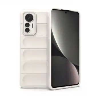 Xiaomi Mi 12 Lite Kılıf Optimum Silikon - Krem