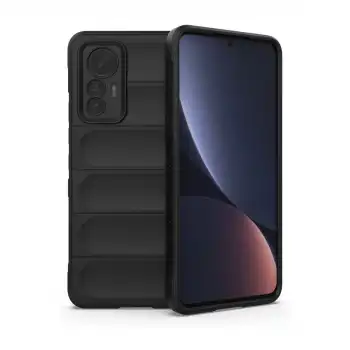 Xiaomi Mi 12 Lite Kılıf Optimum Silikon - Siyah